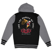LOST HOMIES Varsity Zip Hoodies Still Proud