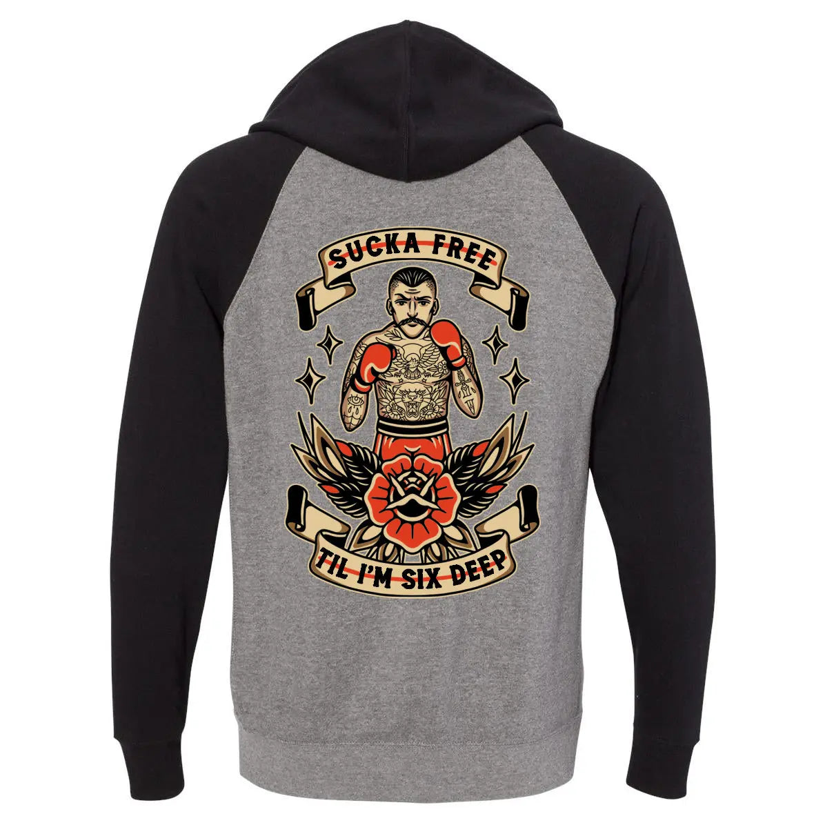 SUCKA FREE 2-Tone HOODIE Still Proud
